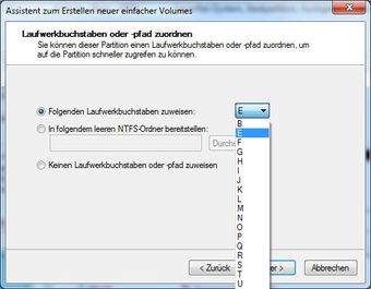 Laufwerksbuchstaben