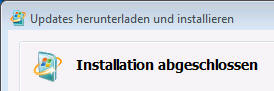 Update installiert