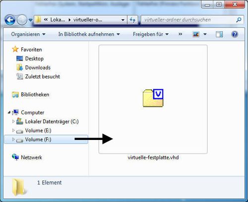 Virtuelle Festplatte
