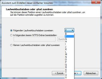 Laufwerksbuchstaben