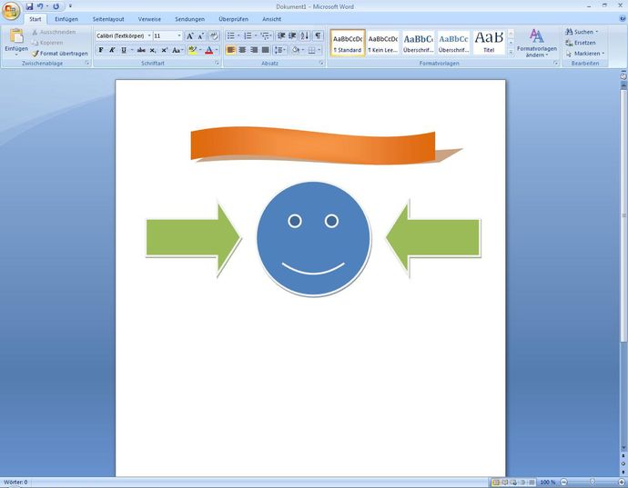 Zeichnen in Word