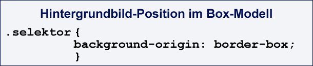 CSS-Code mit background-origin