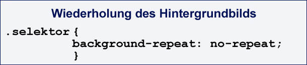CSS-Code mit background-repeat