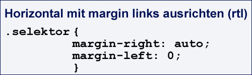 Block-Element bei rtl links ausrichten