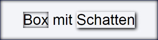 Schlagschatten beim SPAN-Element