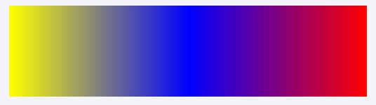 Horizontaler linearer Verlauf mit 3 Farben