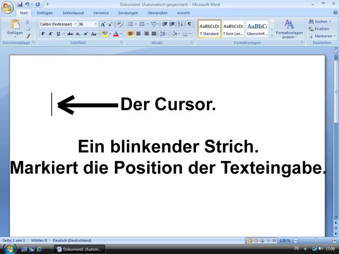 Der Cursor