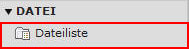 Dateiliste in Typo3