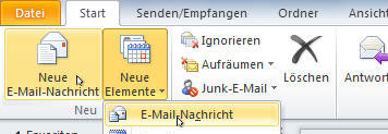 E-Mail schreiben