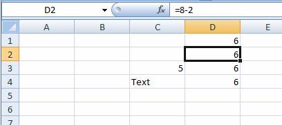 Subtrahieren in Excel