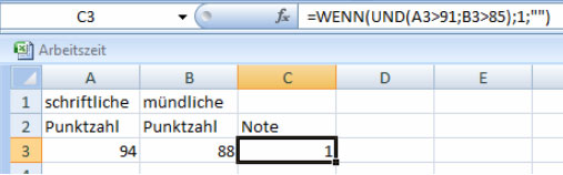 Excel Wenn Und