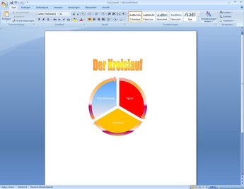 Gestalten in Word