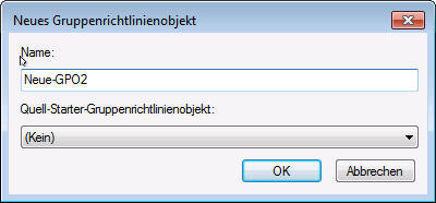Gruppenrichtlinienobjekt