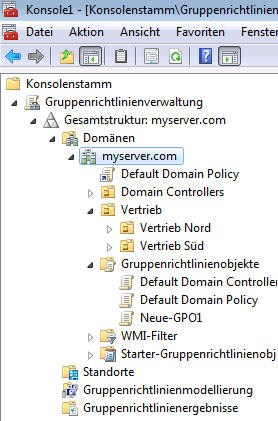 Gruppenrichtlinienverwaltung