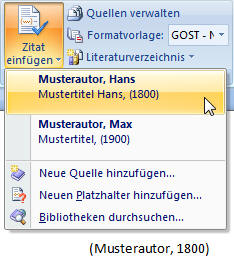 Zitat einfügen