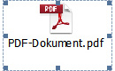 PDF-Symbol im Word-Dokument