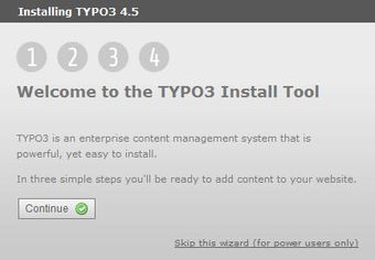 Typo3 installieren