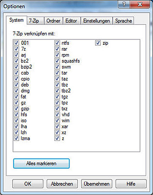 Dateitypen verknüpfen