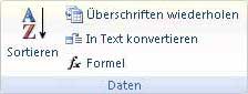 Daten bearbeiten Daten bearbeiten