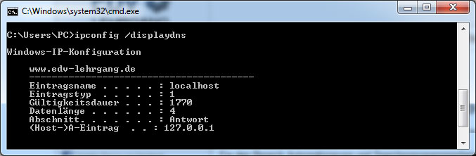 DNS-Cache DNS-Cache