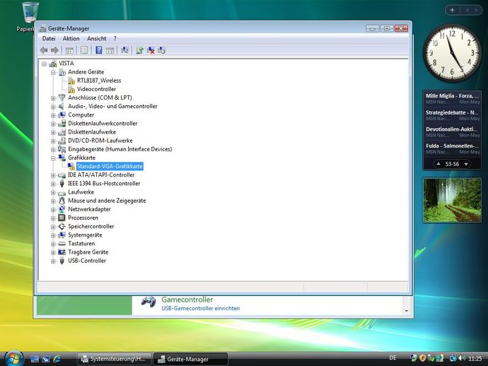 Windows Vista Treiber Installieren