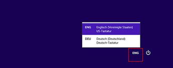 In Windows 8 die Sprache umstellen