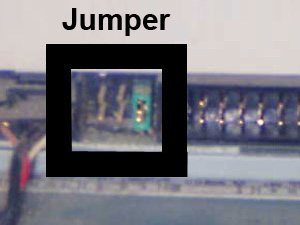 Jumper am DVD-Laufwerk