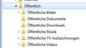 Öffentlicher Ordner Öffentlicher Ordner