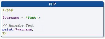 PHP-Programmierung