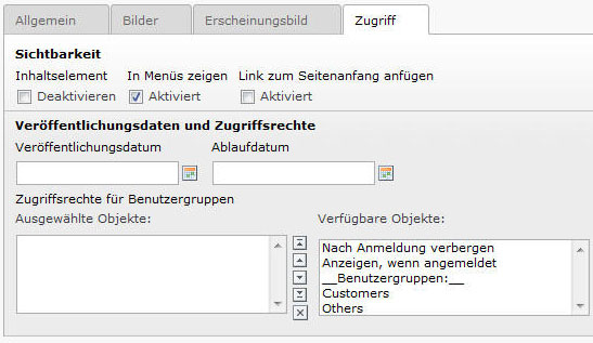 Register Zugriff Register Zugriff