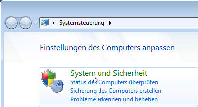 System und Sicherheit