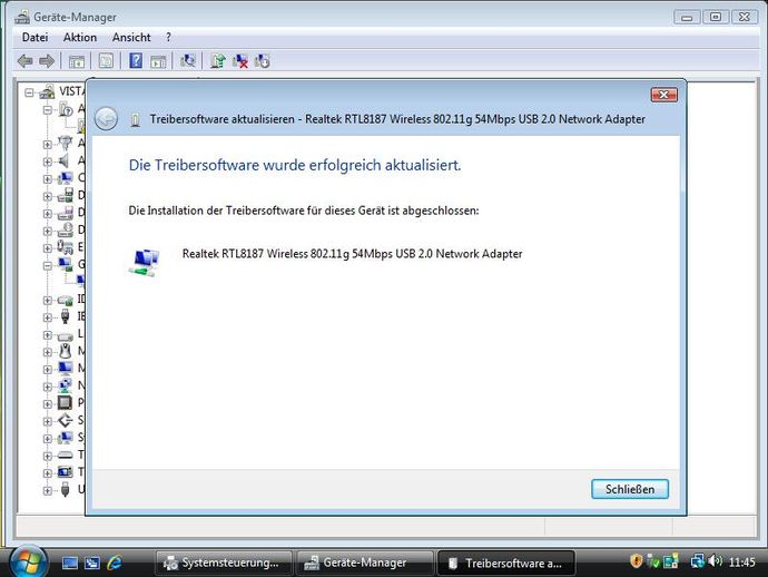 Wireless Treiber aktualisiert Wireless Treiber aktualisiert