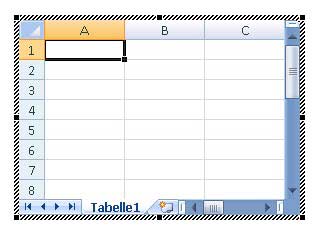 Excel-Kalkulationstabelle